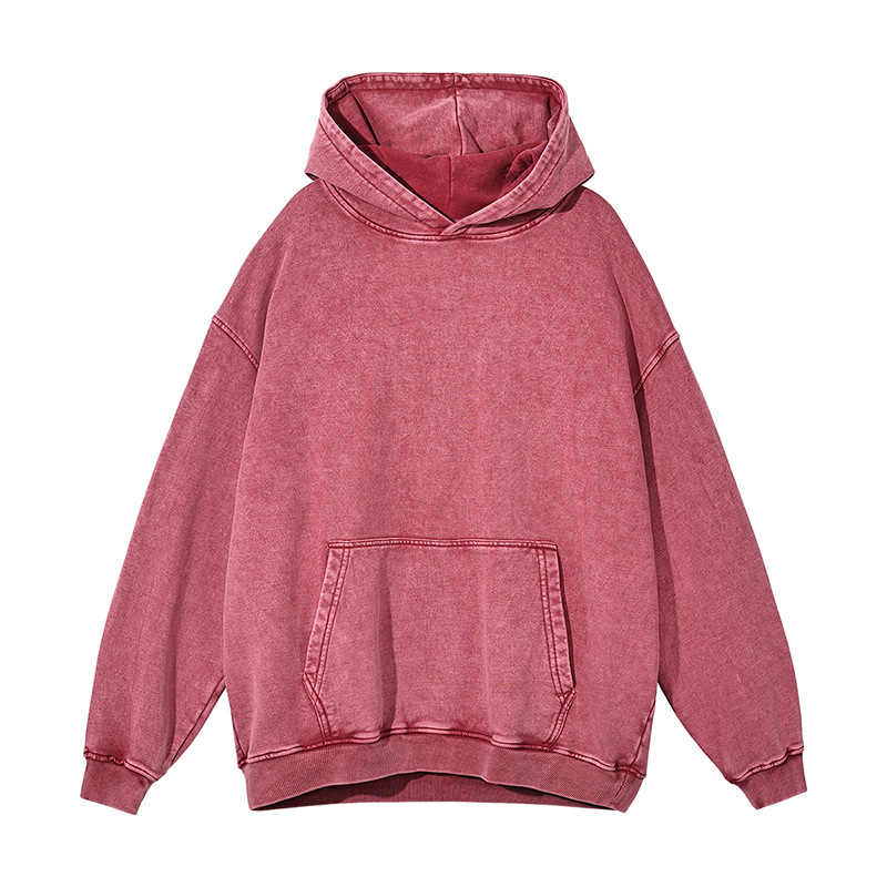Egyedi log&oacute;s unisex vintage kapucnis pul&oacute;ver