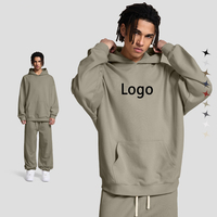 23839 French Terry Heavy 400gsm Boxy Oversize Hoodie ขายส่งแบรนด์เปล่า