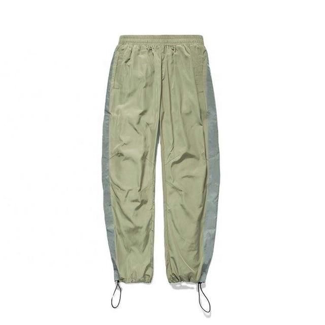 Pantalones personalizados de nylon para hombre del basculador de la pista del viento de encargo de las ventas calientes del fabricante del OEM