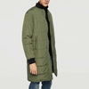 OEM Garment Factory Tilpas Parka Zip Up Bomber Longline Coat M&aelig;nd Vinterfrakke M&aelig;nd