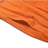 Nieuwe trend Cutsom basketbalshorts in unisex-stijl, effen kleur, elastische mesh-shorts voor heren