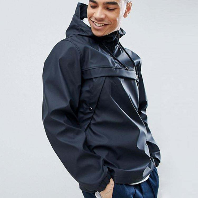 Overhead Solid Custom Colour Men Windbreaker Jackets