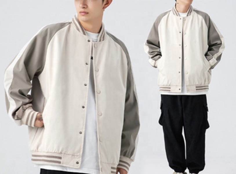 Giacca da cappotto uniforme da baseball con felpe oversize casual lavorate a maglia di alta qualit&agrave; del produttore OEM