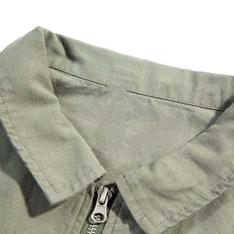 Fabricante OEM Roupas Personalizadas Masculinas Retro Pop Gradiente Impress&atilde;o Lapela Casual Looses Para Jaqueta