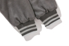 Giacca da cappotto casual ricamata in ciniglia a blocchi di colore uniforme da baseball per abbigliamento da uomo personalizzato produttore OEM
