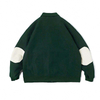 OEM Proizvajalec z novim logotipom po meri High Street z monogramom Baseball Style Fried American Bomber Jacket