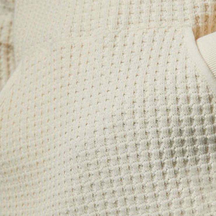 Nh&agrave; sản xuất OEM Phong c&aacute;ch mới t&ugrave;y chỉnh Đ&agrave;n &ocirc;ng Waffle Đan Anorak &Aacute;o thun c&oacute; t&uacute;i Kangaroo ph&iacute;a trước