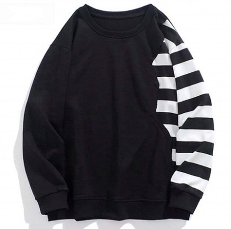 Κατασκευαστής OEM Customized Stripe Casual Custom Φούτερ Plus Size Hoodies Ανδρικές κουκούλες