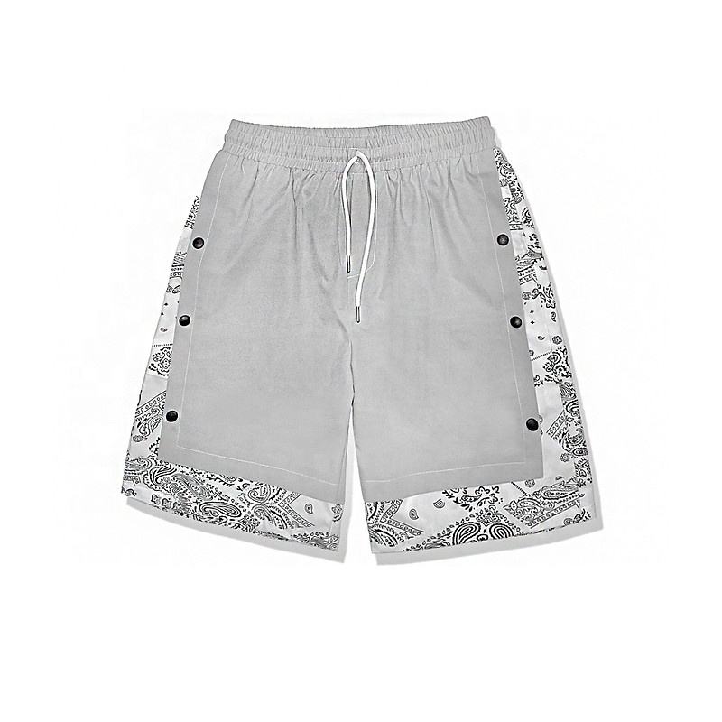 Factory Custom Logo Paisley Men's Shorts Party Casual Shorts