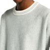 လက်ကားအခမဲ့နမူနာလက်ရှည် 100% Cotton Men Crewneck အင်္ကျီလက်ရှည်