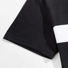 Masseudsalg h&oslash;jkvalitets T-shirt Kontrastpanel Kort&aelig;rmede Blanke T-shirts med rund hals til m&aelig;nd