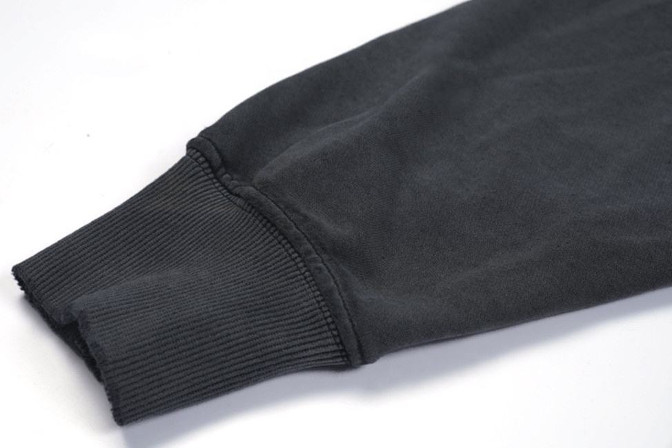 OEM-Hersteller individuelles Logo Street Wash Made Old Hoodies Fashion Simple Hip Hop Hoodies