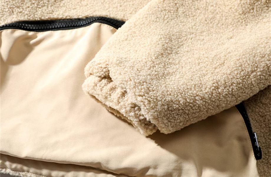 Oem v&yacute;robce Mikina s kapuc&iacute; na m&iacute;ru Big Yards P&aacute;nsk&eacute; oblečen&iacute; M&oacute;da Kapesn&iacute; granulovan&yacute; Fleece Pullover Jacket