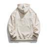 Sudaderas con capucha de encargo del tama&ntilde;o extra grande de las mangas largas de la capilla de la cremallera del bordado del fabricante del OEM ocasionales