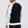 تصنيع المعدات الأصلية الصانع مخصص القطن الرجال معاطف اللون كتلة عالية Crewneck البلوز مع الرمز البريدي الجيب الأمامي