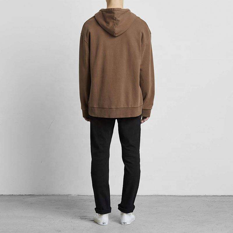 Κατασκευαστής OEM Υψηλής ποιότητας 100% βαμβακερές κουκούλες με φερμουάρ Ανδρικές κουκούλες με φερμουάρ Προσαρμοσμένο μεγάλου μεγέθους, απλό French Terry Blanks Full Zip Up Hoodie