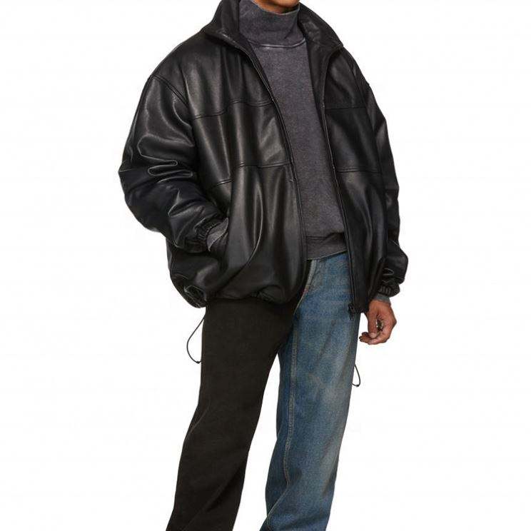 تصنيع المعدات الأصلية الصانع مخصص القطن خمر غسلها تتلاشى عالية الياقة المتضخم الثلوج غسلها البلوز للرجال