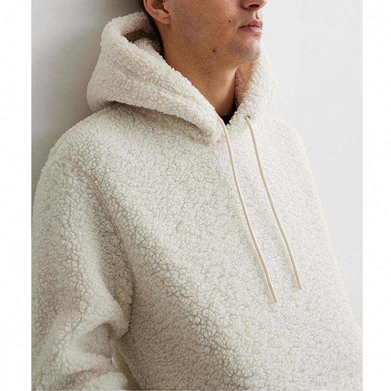 OEM Tillverkare M&auml;n Vinter V&auml;rme H&ouml;g kvalitet L&aring;ng&auml;rmad Polyester Dragsko Pullover Ull Fleece Huvtr&ouml;jor