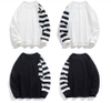 Κατασκευαστής OEM Customized Stripe Casual Custom Φούτερ Plus Size Hoodies Ανδρικές κουκούλες