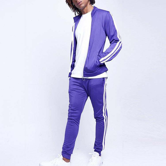 P&aacute;nsk&aacute; bunda na zip a Skinny Jogger s vlastn&iacute;m logem OEM Design Low Moq Men