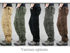 Pantalon tactique personnalis&eacute;, couleur unie, fonctionnel, multi-poches, pantalon Cargo d'ext&eacute;rieur pour hommes