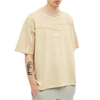 100% قطن مضلع Crewneck موضة شعار مخصص للرجال كم قصير تي شيرتات متعثرة