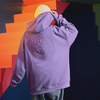 100 % bomull herre tilpasset logogenser Unisex bokstavutskrift 3D-preget hettegenser