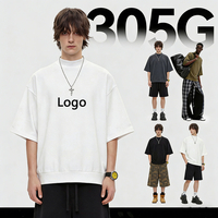 Tričko K1130 Boxy Half Height Collar Extended Hem