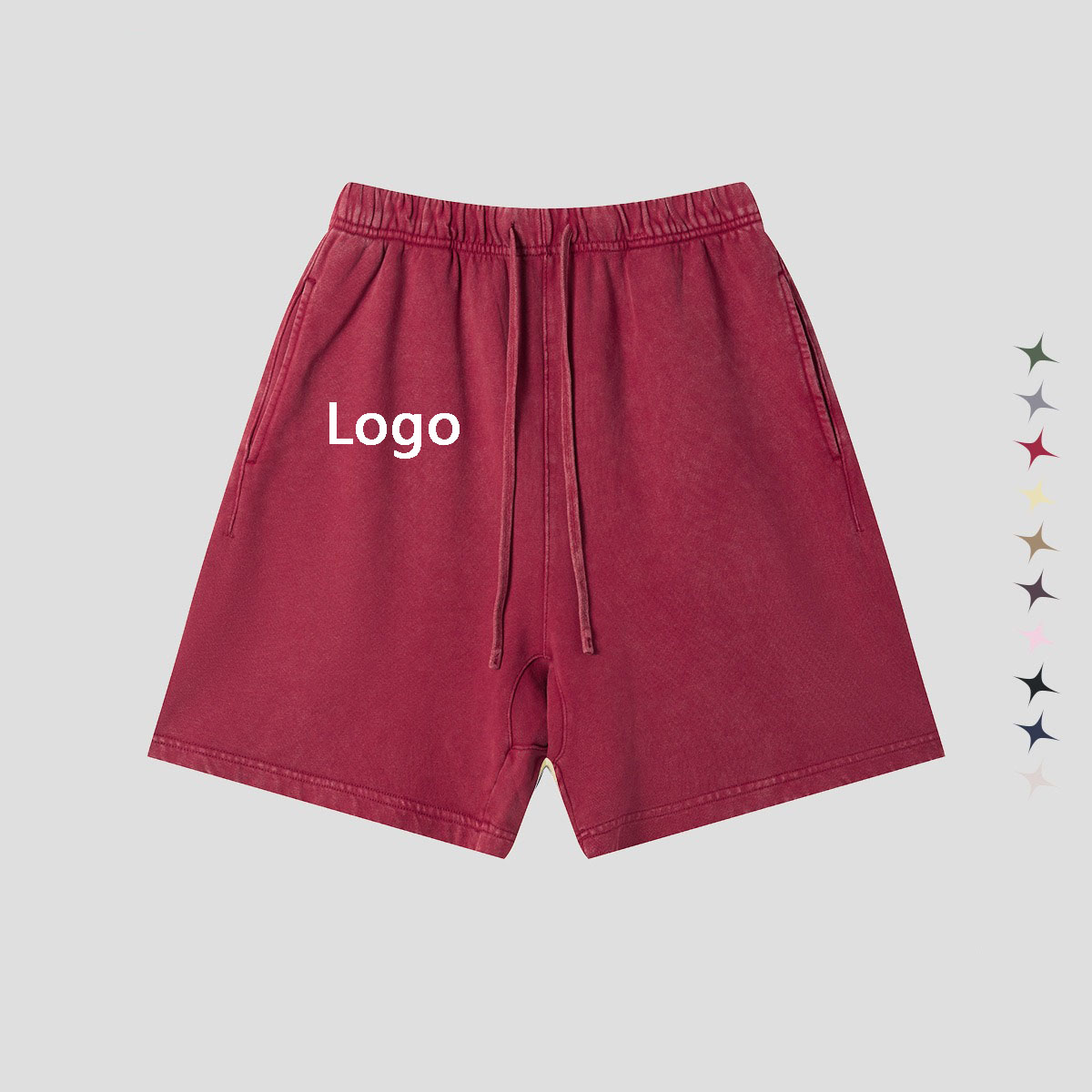 K1159 Kratke trenirke, prane s kislino