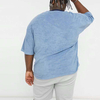 ใหม่มาถึงขายร้อนระเหิดเสื้อ PLUS ขนาดบล็อกสีผู้ชายไหล่ขนาดใหญ่ BLANK TShirt