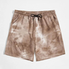 Pantaloncini da allenamento da uomo con sublimazione di alta qualit&agrave;, modello tie-dye, pantaloncini da uomo