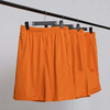 Nieuwe trend Cutsom basketbalshorts in unisex-stijl, effen kleur, elastische mesh-shorts voor heren