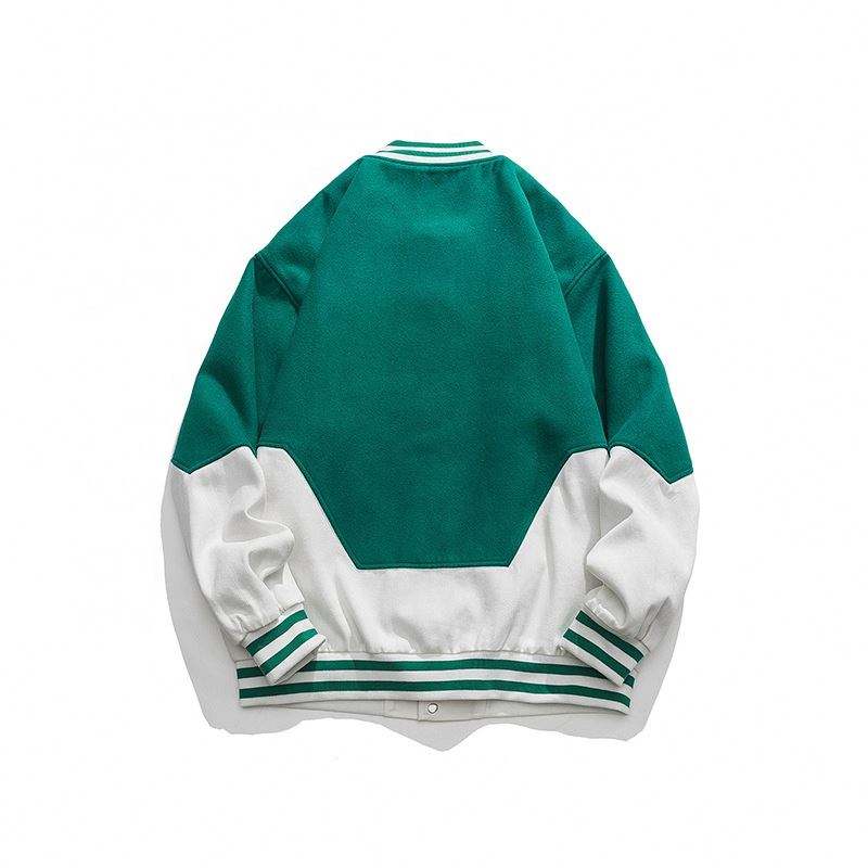 OEM-produsent High Street Monogrammed Baseball Style Fried Bomber New Jacket