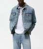 OEM-producent Custom Herre Bomuld Streetwear Button Up Vintage Distressed Jean Denimjakke
