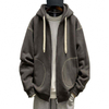 ผู้ผลิต OEM กำหนดเองขนแกะเสื้อสเวตเตอร์ลำลองแบบกำหนดเองขนาดบวก Hoodies ผู้ชาย