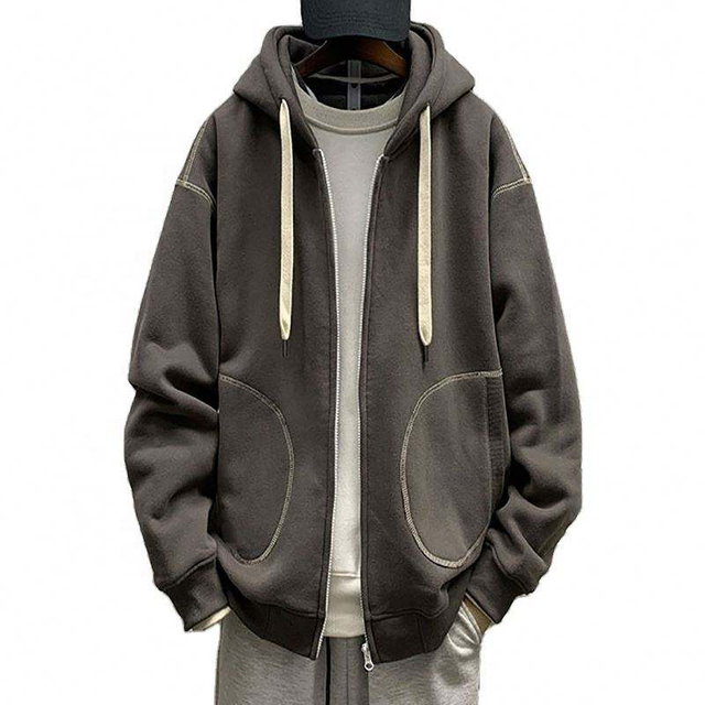 Sweat-shirt &agrave; capuche en molleton personnalis&eacute; pour hommes, fabricant OEM, d&eacute;contract&eacute;, personnalis&eacute;, grande taille