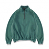 Pengilang OEM Baju Sweat Hip Hop Berkualiti Tinggi Retro Dicuci Lama Lama Solid Fleece Hoodies Tanpa Tudung