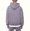 OEM v&yacute;robce Custom Men Oversized Vintage Wash Bavlněn&eacute; mikiny s kapuc&iacute; na zip s dvojit&yacute;mi zipy