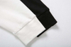OEM fabricant Service v&ecirc;tements pour hommes personnalit&eacute; mode contraste couleur revers d&eacute;contract&eacute; chemise ample pull &agrave; capuche personnalis&eacute;