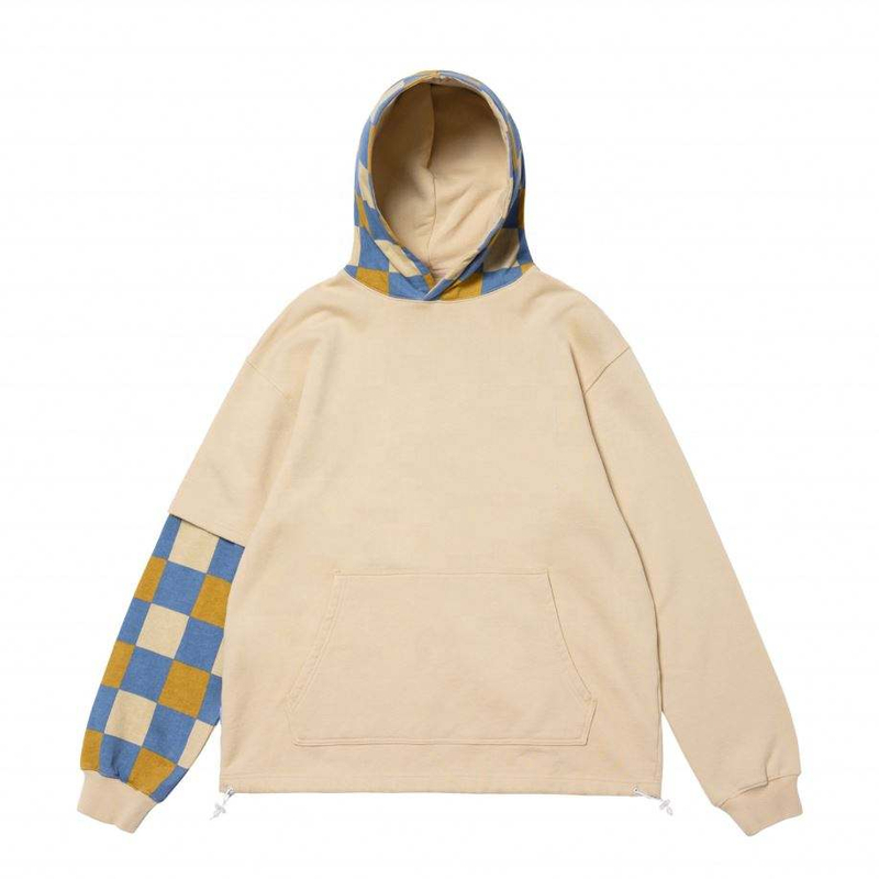 Felpa con cappuccio casual personalizzata scozzese personalizzata dal produttore OEM Felpe con cappuccio da uomo taglie forti