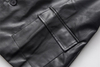 OEM-producent Custom High Quality Plus Size Funktion Pu L&aelig;der Herre Wide Edition Multi-Bag Jacket