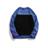 Fabricant OEM bloc de couleur personnalis&eacute; O cou pull manches longues grande taille sweats &agrave; capuche d&eacute;contract&eacute;