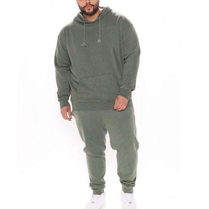 Ma&szlig;geschneiderte Herrenhose mit Kordelzug in der Taille, Vintage-Waschung, schlichte Herren-Jogginghose