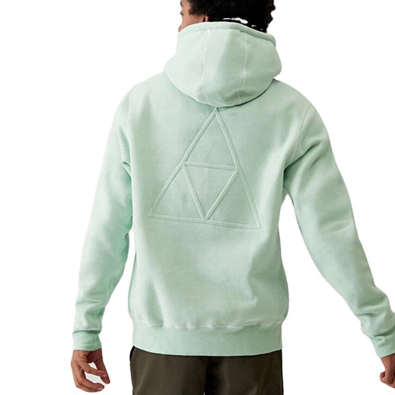 Moda personalizada sele&ccedil;&atilde;o multicolorida estampada com capuz masculino