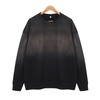 400Gsm ခေတ်ဟောင်း Gradient အရောင် Streetwear Crewneck Retro စိတ်ကြိုက်လိုဂို အမျိုးသားများအတွက် Hoodie အင်္ကျီ