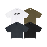 Tričko K1130 Boxy Half Height Collar Extended Hem