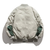 OEM-Hersteller kundenspezifische einfarbige Baseball-Baumwolljacke mit einfachem Taschenbezug f&uuml;r Herren