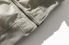 OEM-Hersteller kundenspezifische einfarbige Baseball-Baumwolljacke mit einfachem Taschenbezug f&uuml;r Herren