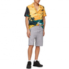 Produttore OEM popolare camicia stampata estiva stile hawaiano personalizzata casual da uomo traspirante