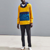 중국 공장 맞춤형 자켓 남성용 Colorblocked Voyage Anorak 윈드 브레이커 재킷